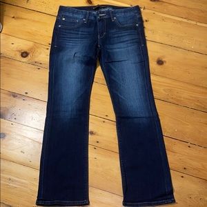 Low rise express jeans